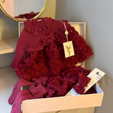 Red Roses Kız Bebek Set
