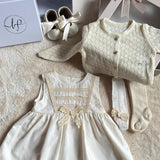 Dantel Detaylı Elbise Set