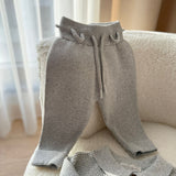 Grey Triko Takım Erkek Bebek